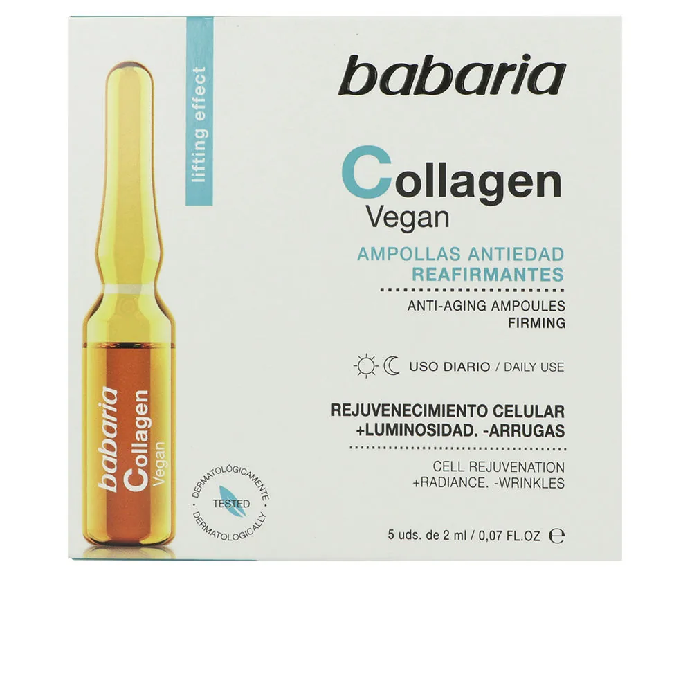 Babaria, VEGAN COLLAGEN fiale rassodanti intense