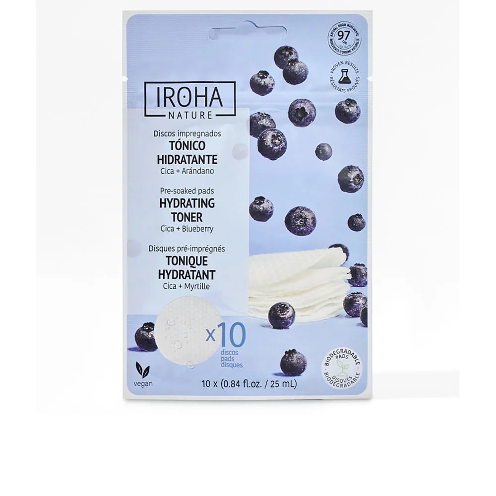Iroha Nature TONICO IDRATANTE pastiglie pre-imbevute