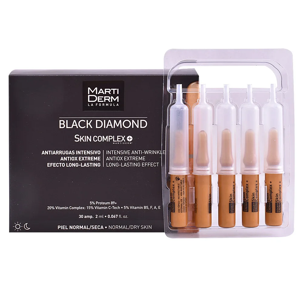 Martiderm BLACK DIAMOND skin complex advanced ampollas