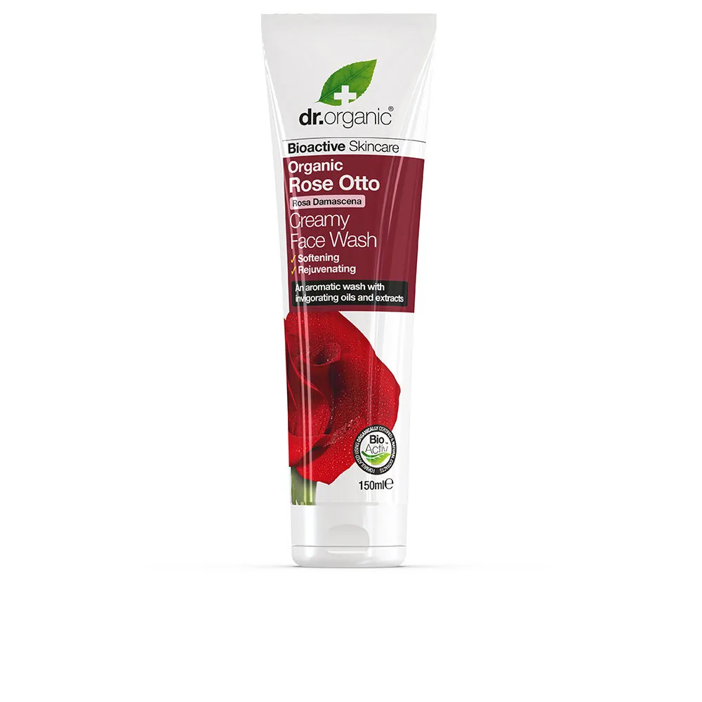 Dr. Organic Detergente viso cremoso alla ROSA DI DAMASCO