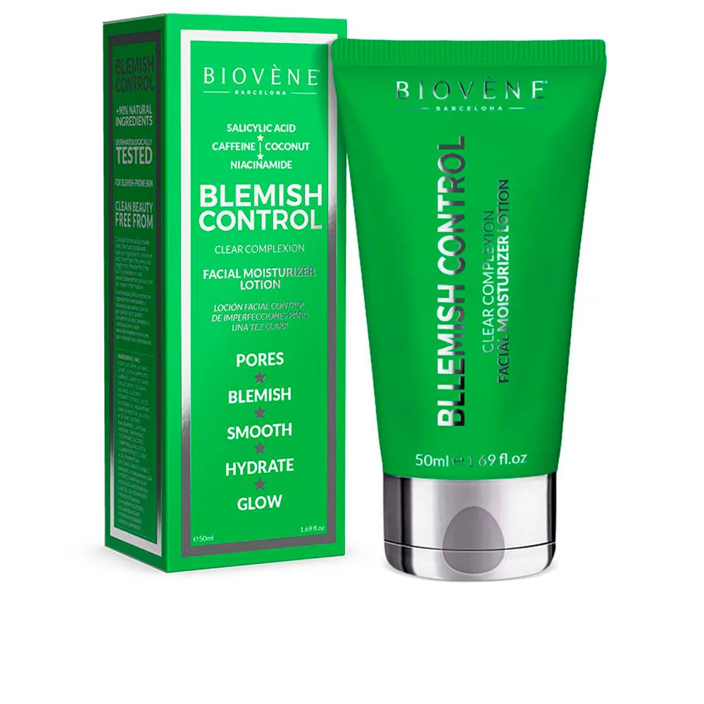 Biovene BLEMISH CONTROL clear complexion facial moisturizer lotion