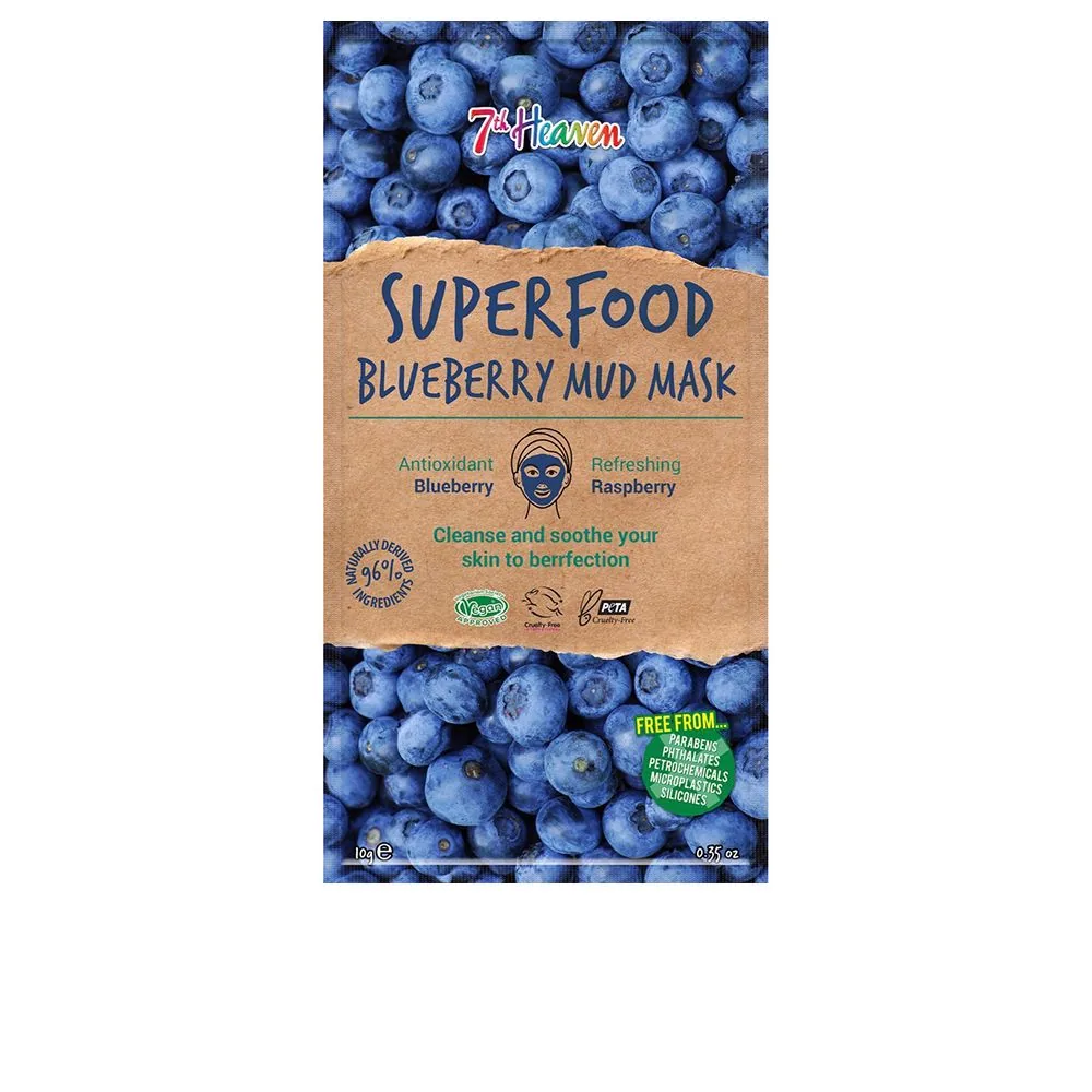 7th Heaven SUPERFOOD blue berry mud mask