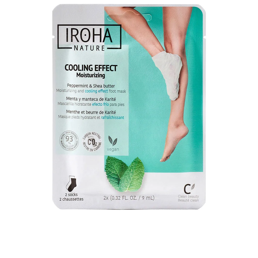 Iroha Nature PEPPERMINT relax foot mask socks