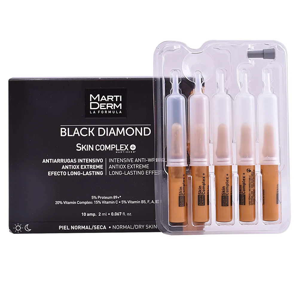 Martiderm BLACK DIAMOND skin complex advanced ampollas