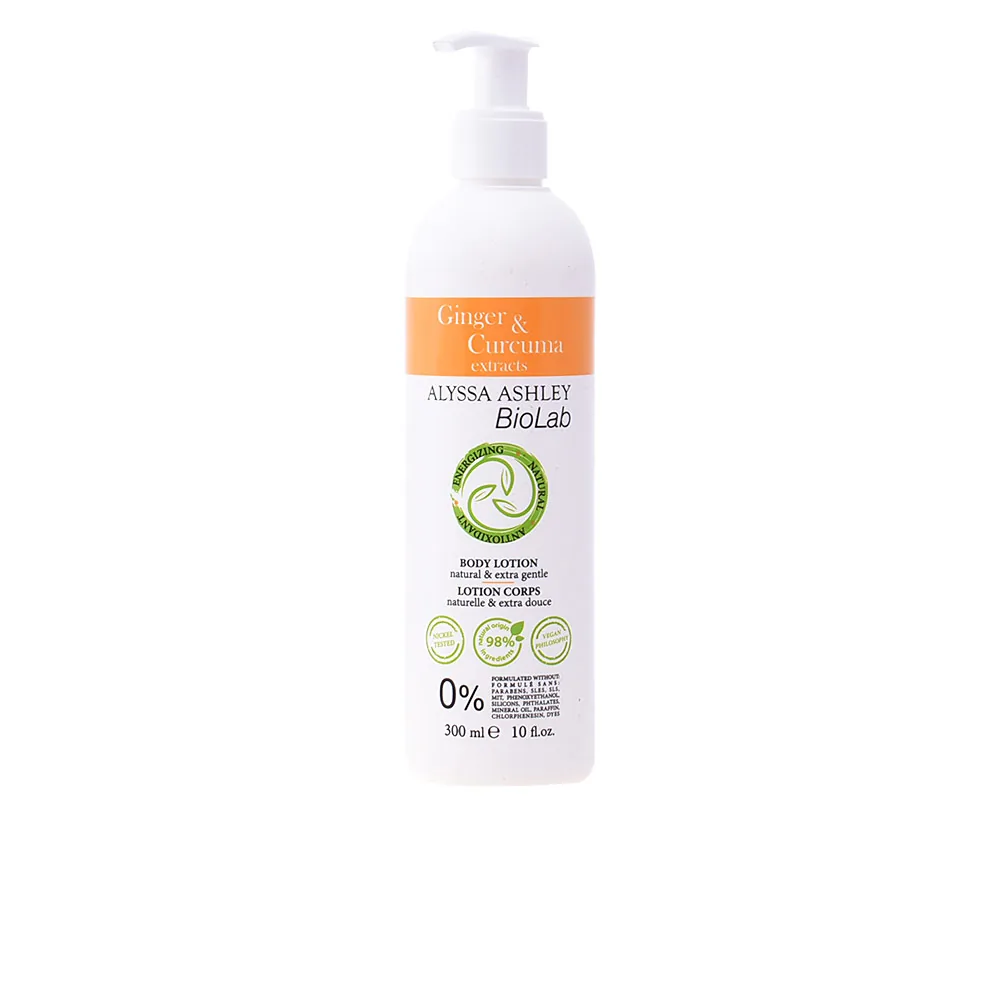 Alyssa Ashley BIOLAB GINGER & CURCUMA body lotion