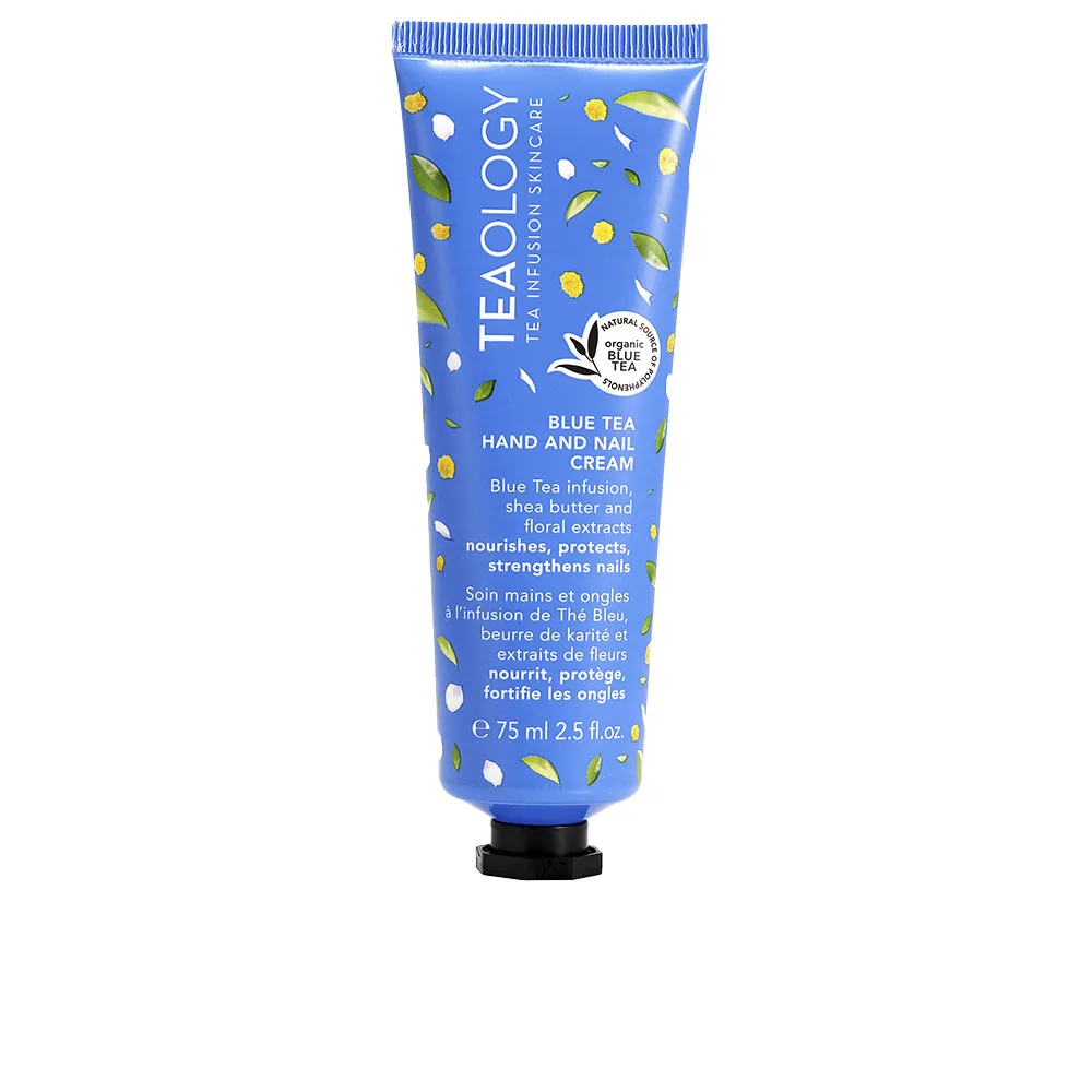 Teaology CREMA PARA MANOS Y UÑAS DE TÉ AZUL