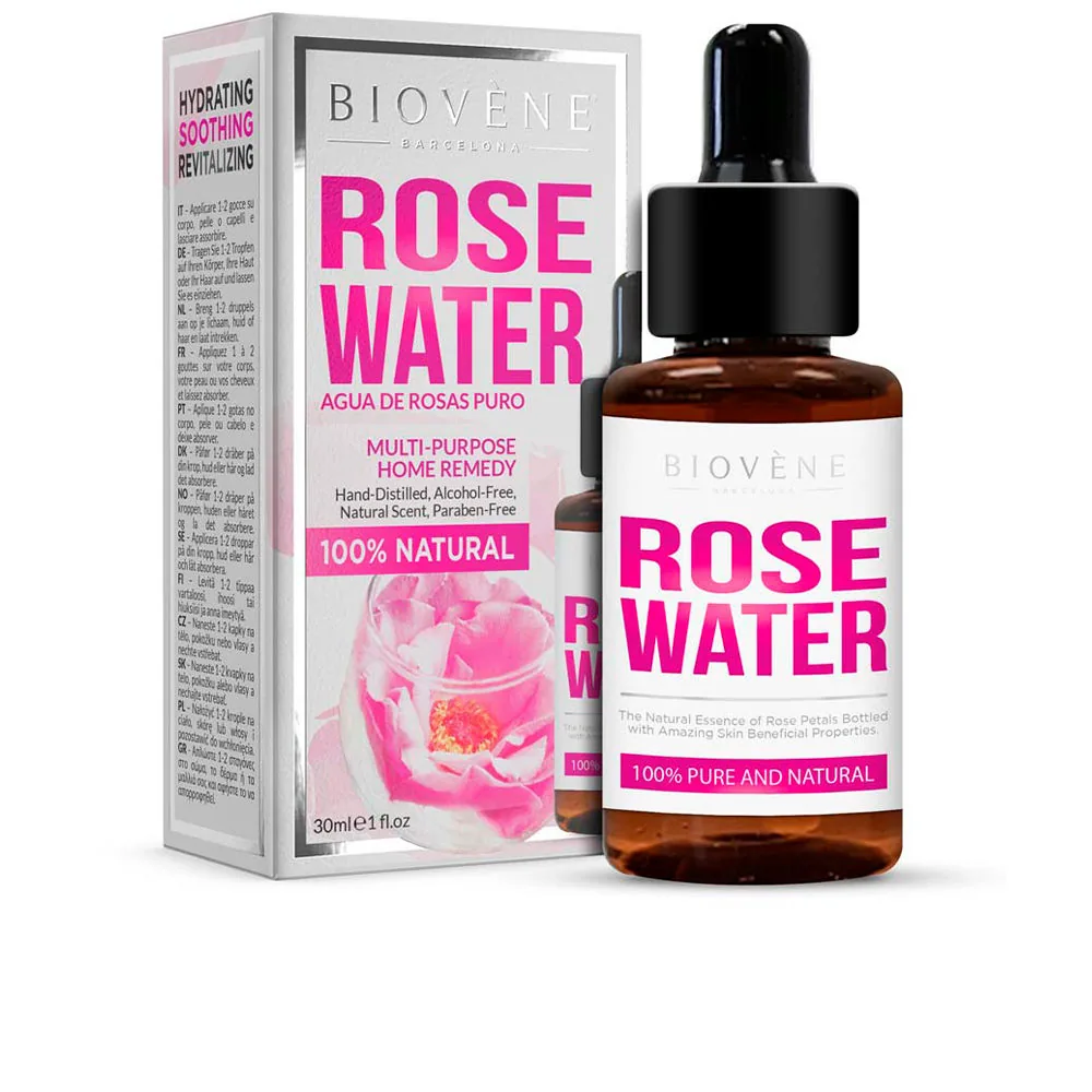 Biovene, ROSE WATER PURE AND NATURAL multi-purpose home remedy
