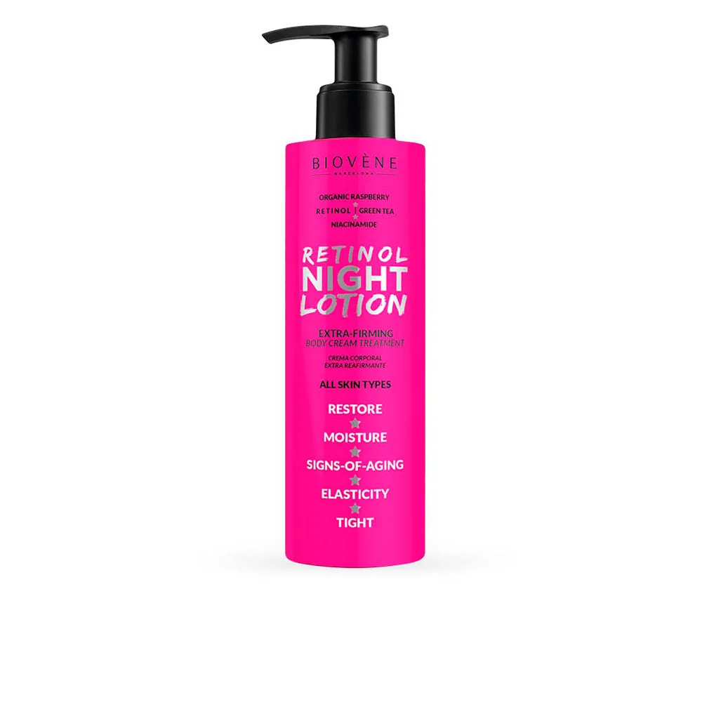 Biovene RETINOL NIGHT LOTION extra-firming body cream treatment