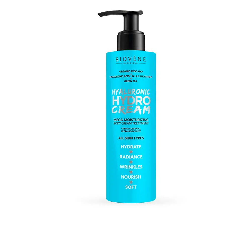 Biovene HYALURONIC HYDRO CREAM mega-moisturizing body cream treatment