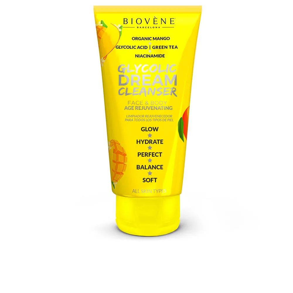 Biovene GLYCOLIC DREAM CLEANSER face & body age rejuvenating