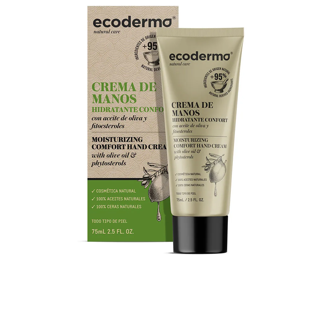 Ecoderma CREMA DE MANOS hidratante confort