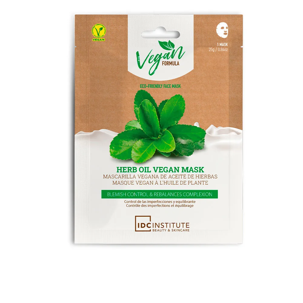 Idc Institute HERB OIL VEGAN MASK blemish control & rebalances complexion
