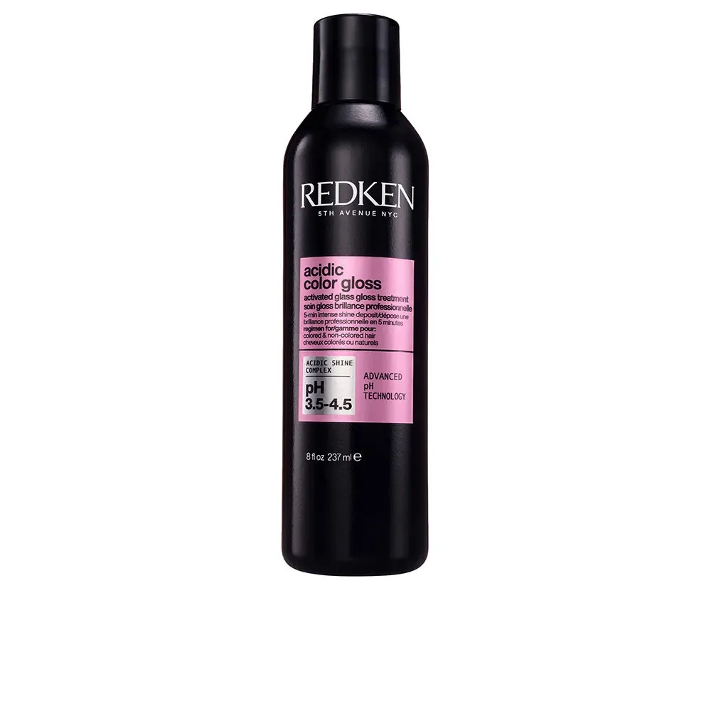 ACIDIC COLOR GLOSS activated glass shine treatment 237 ml