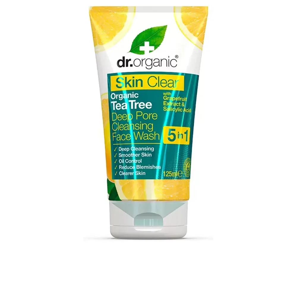 Dr. Organic Detergente viso SKIN CLEAR