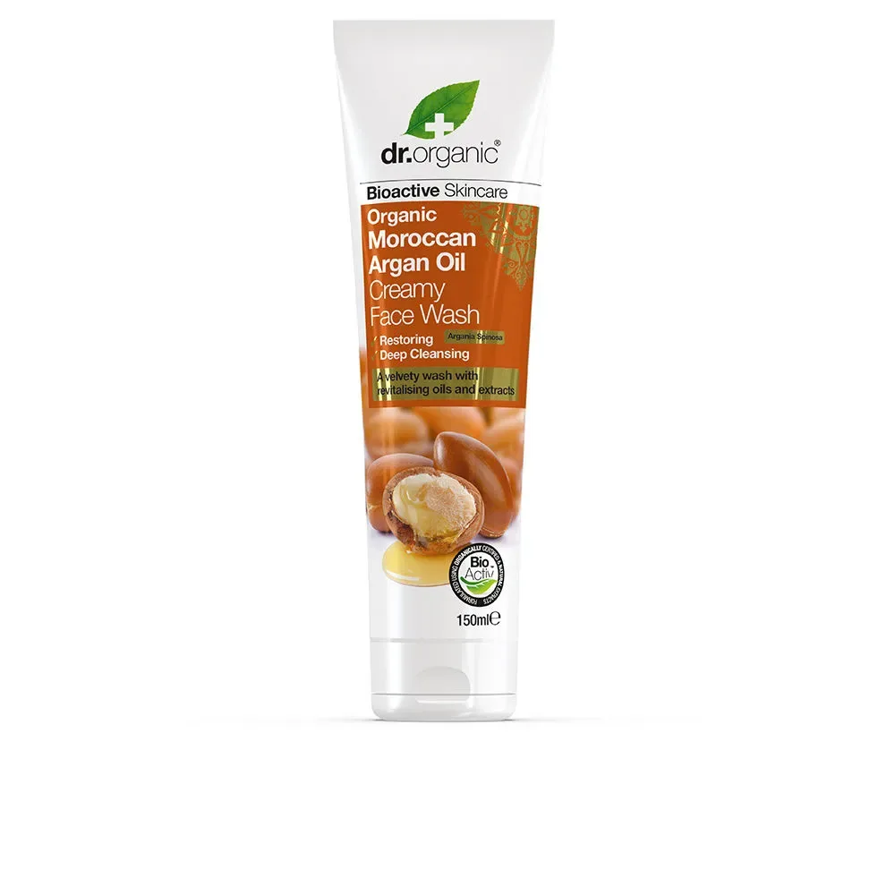 Dr. Organic Detergente viso ARGAN