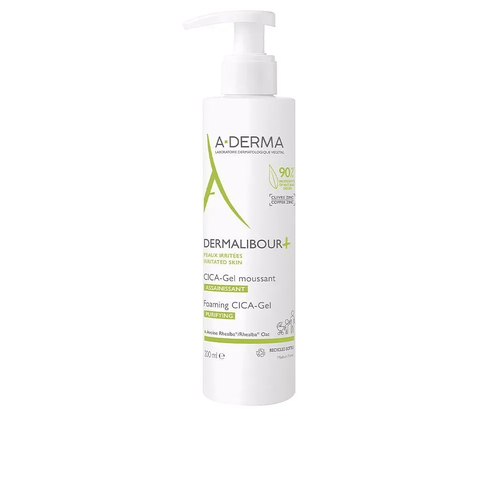 A-Derma, DERMALIBOUR+ cica-gel limpiador
