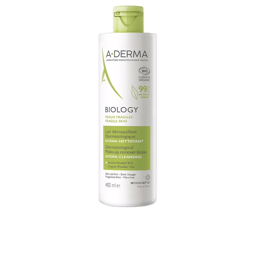 A-Derma BIOLOGY leche desmaquillante dermatológica