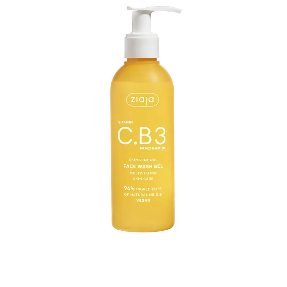 Ziaja VITAMINA C.B3 NIACINAMIDA gel limpiador facial