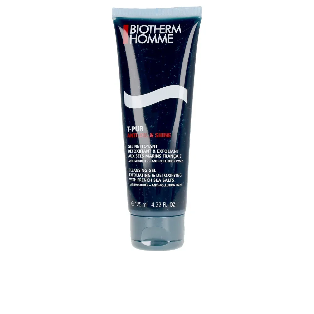 Biotherm, HOMME T-PUR anti-oil & shine cleansing gel