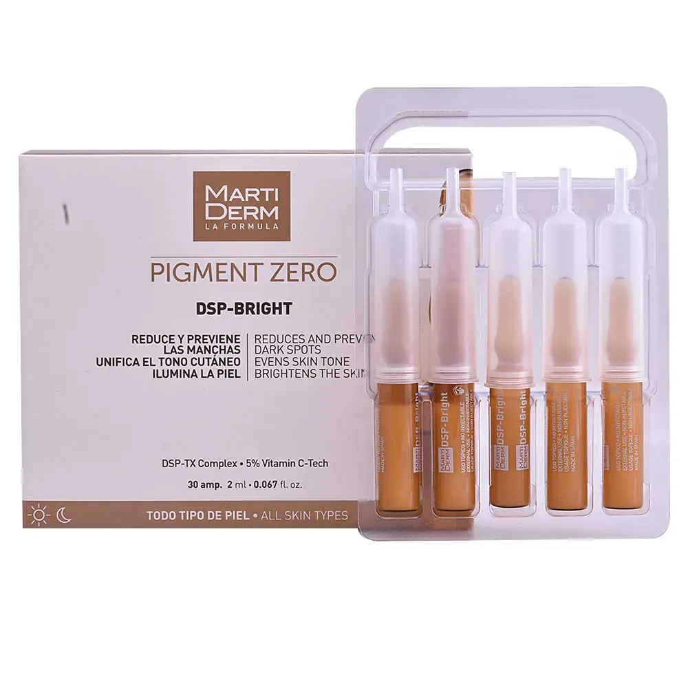 Martiderm PIGMENT ZERO DSP-BRIGHT ampollas despigmentantes