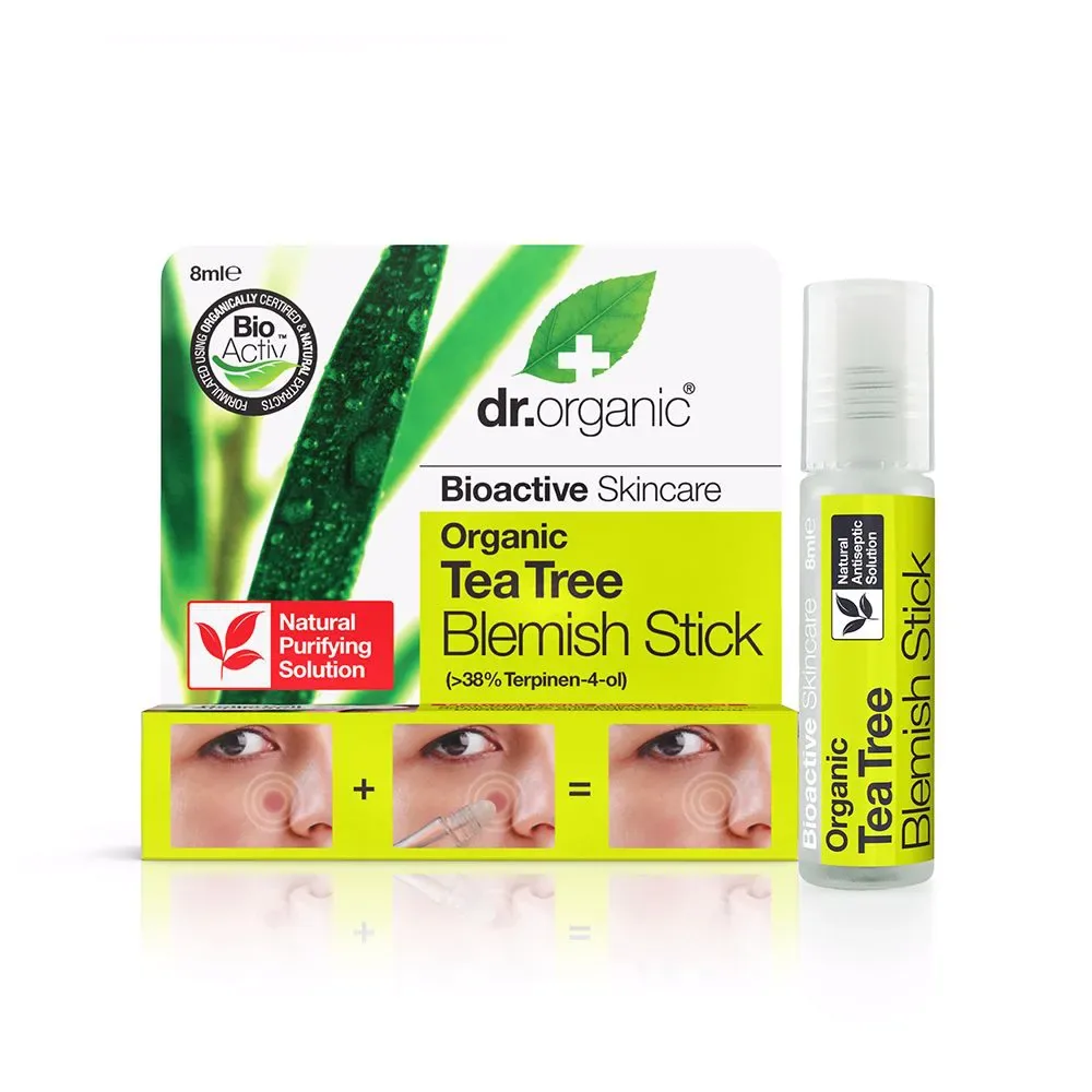 Dr. Organic BIOACTIVE ORGANIC tea tree stick para acné