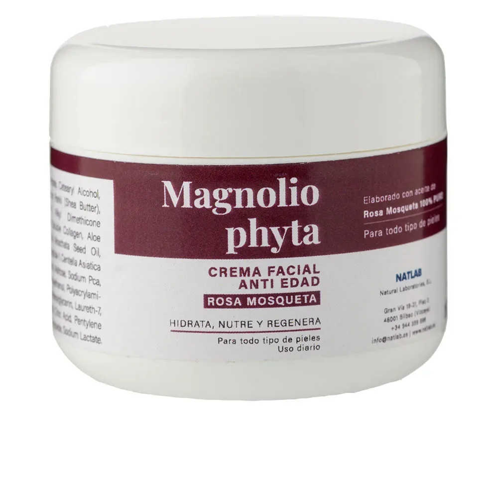 Magnoliophyta CREMA FACIAL ANTI EDAD rosa mosqueta