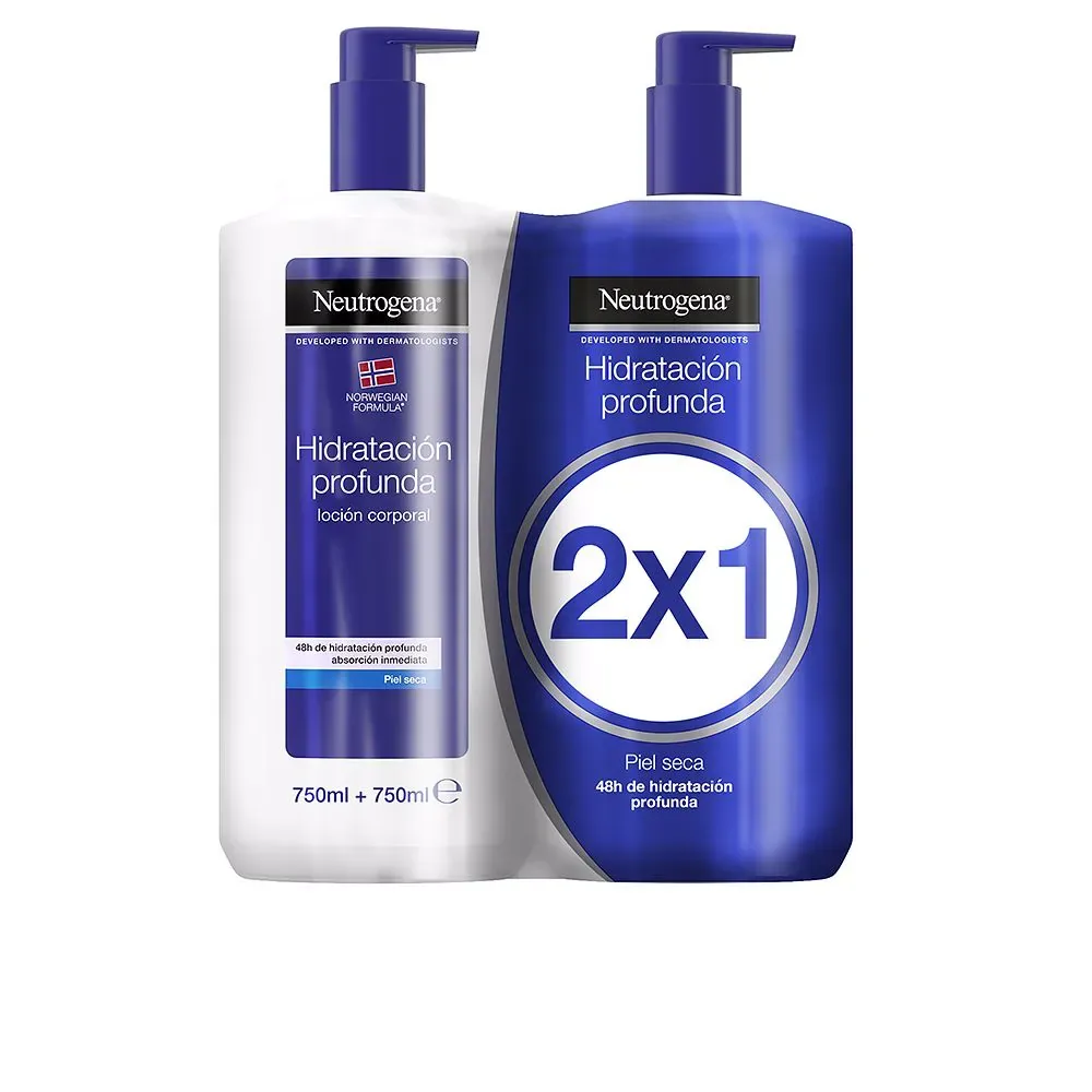 Neutrogena HIDRATACIÓN PROFUNDA loción piel seca pack