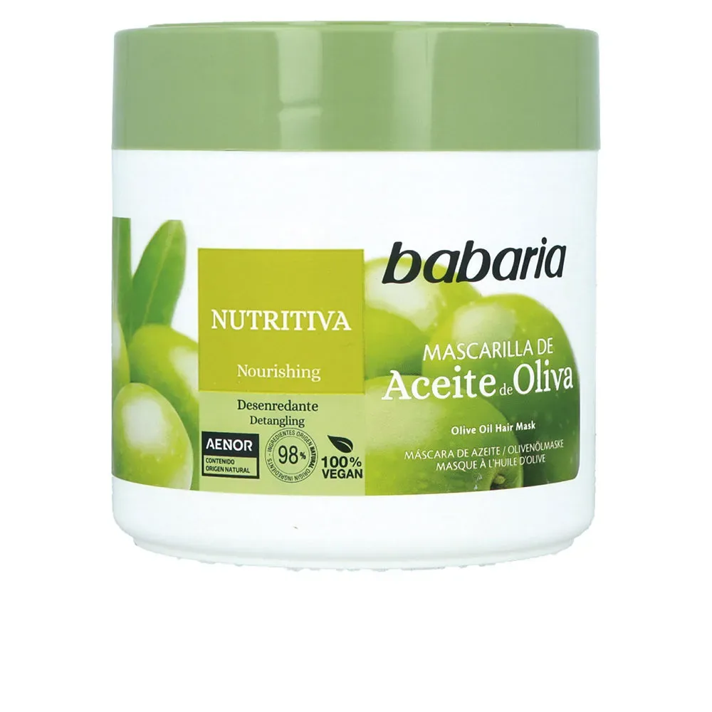 Babaria ACEITE DE OLIVA mascarilla nutritiva capilar