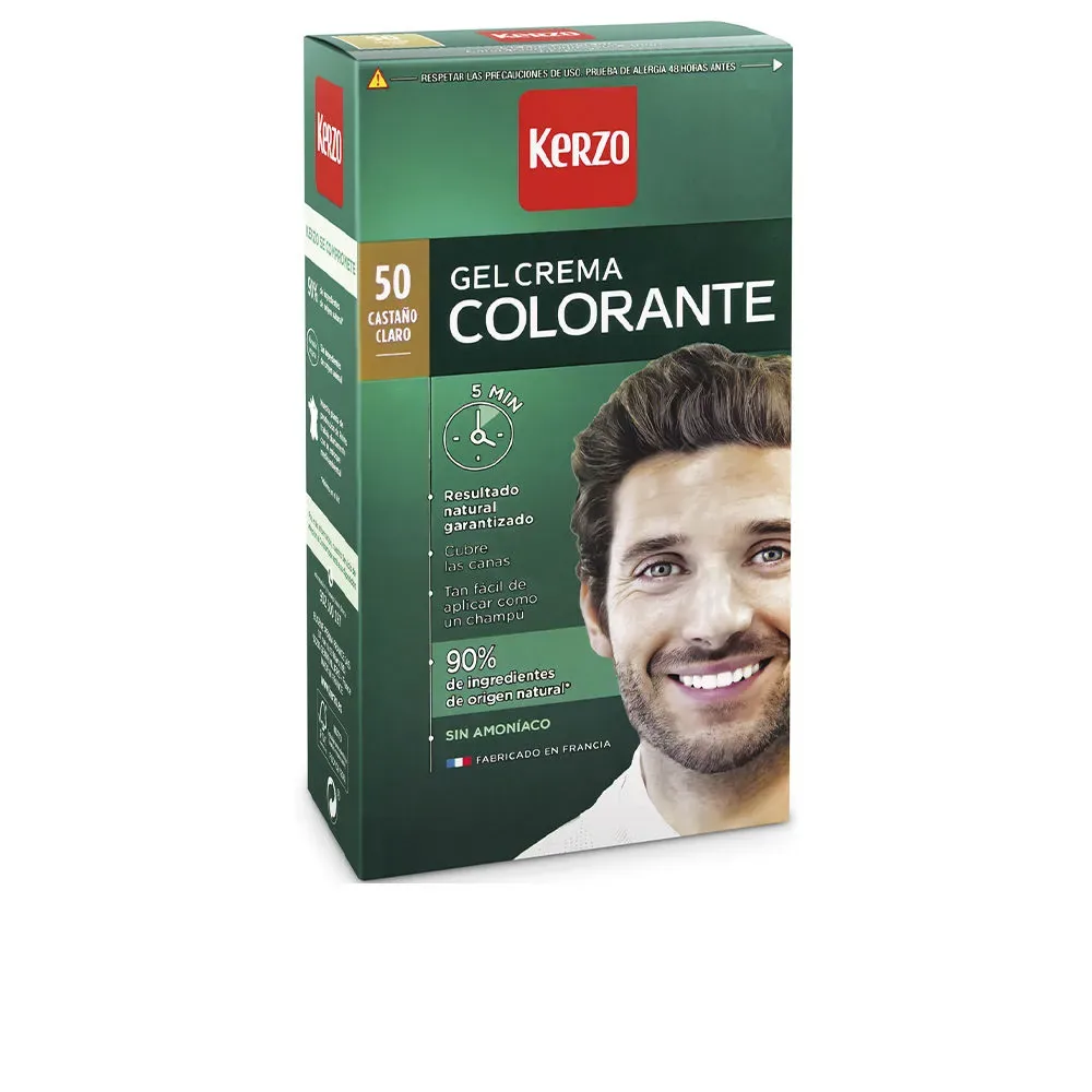Kerzo TINTE PARA HOMBRE gel-crema #10 negro