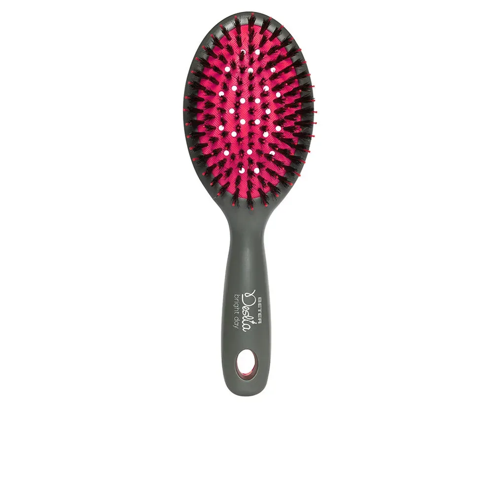 DESLÍA BRIGHT DAY spazzola pneumatica #rosa 1 pz