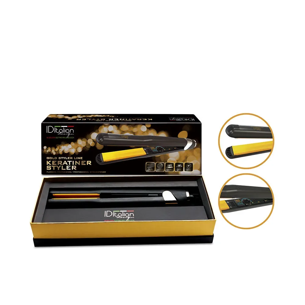Id Italian KERATINER STYLER gold