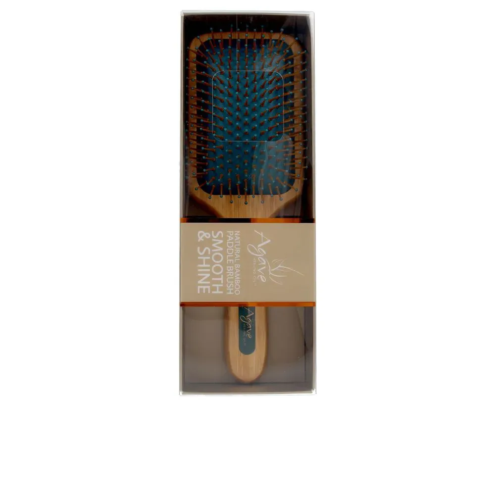 Agave HEALING OIL nautral bamboo paddle brush