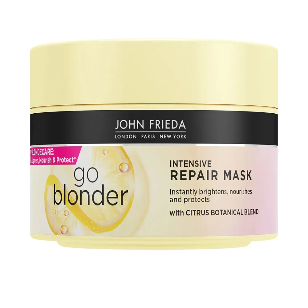 John Frieda GO BLONDER lemon miracle hair mask