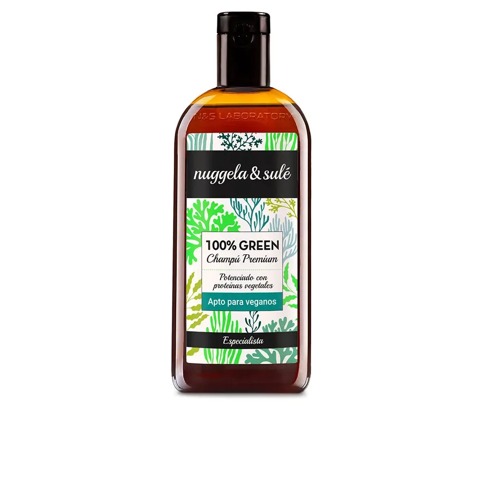 100% GREEN champú apto veganos 250 ml