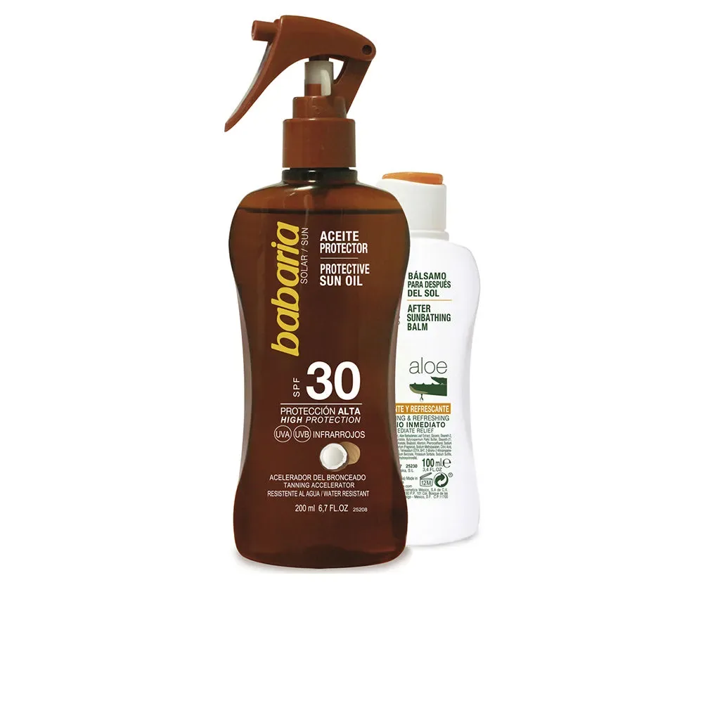 Babaria SOLAR ACEITE COCO SPF30 LOTE