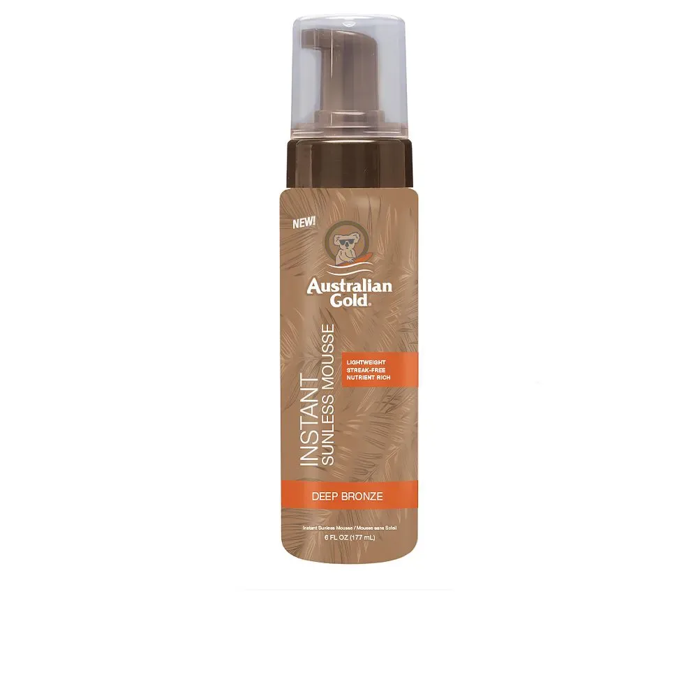 Australian Gold SUNLESS INSTANT deep bronze color mousse