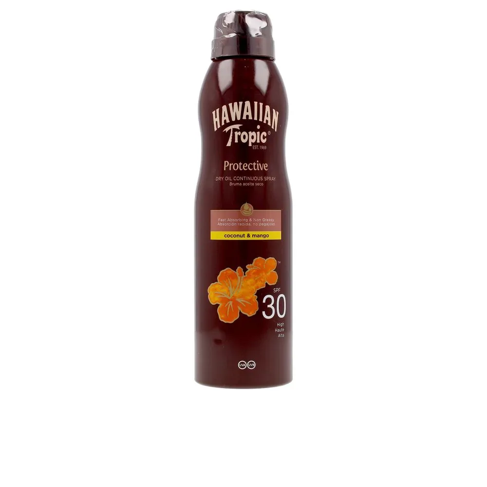 Hawaiian Tropic COCONUT & MANGO dry oil SPF30 spray