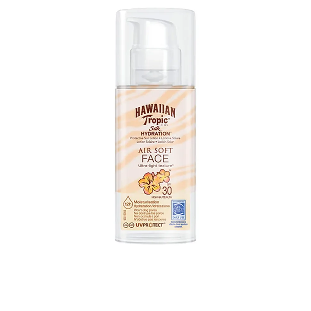 Hawaiian Tropic SILK HYDRATION AIR SOFT FACE lotion SPF30