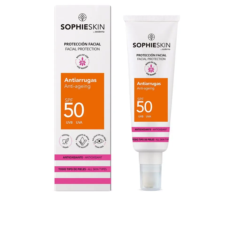 Sophieskin SOPHIESKIN crema solar facial antiarrugas SPF50+