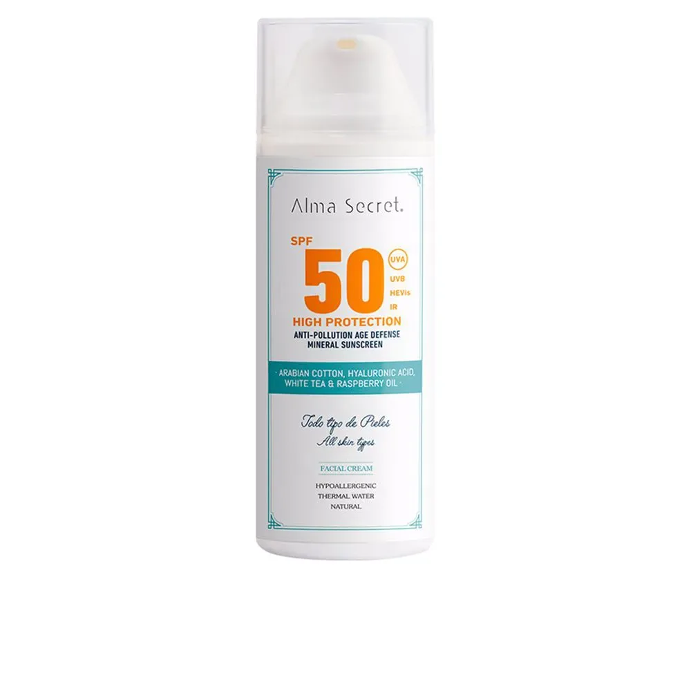 Alma Secret HIGH PROTECTION crema facial SPF50