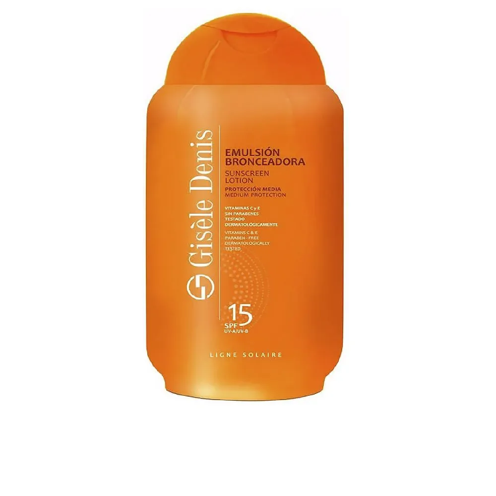 Gisele Denis EMULSIÓN BRONCEADORA sunscreen lotion SPF15
