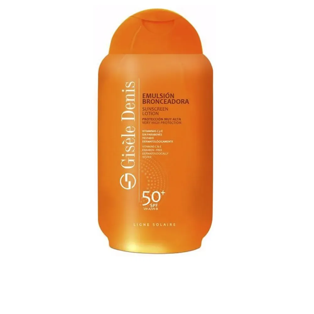 Gisele Denis EMULSIÓN BRONCEADORA sunscreen lotion SPF50+