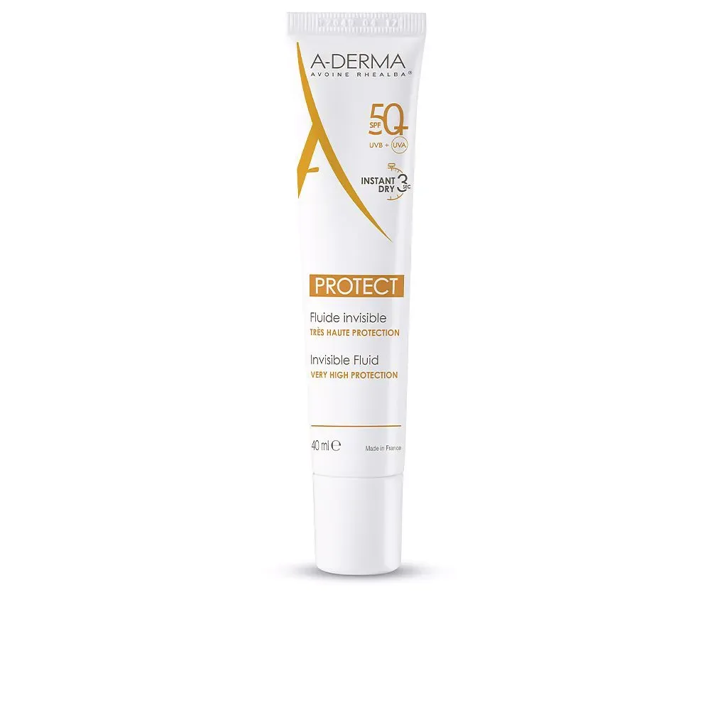 A-Derma PROTECT fluido solar facial invisible SPF50+