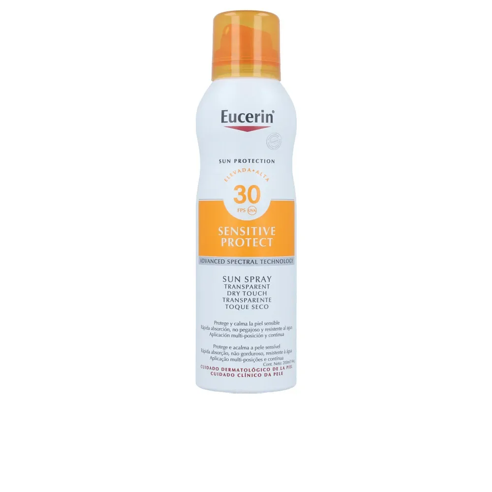 Eucerin SUN SENSITIVE PROTECT spray transparent dry touch SPF30