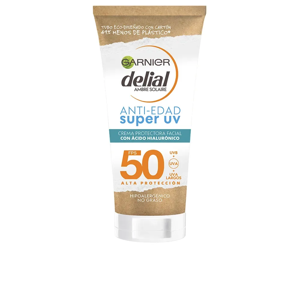 Garnier SUPER UV ANTI-EDAD crema facial SPF50