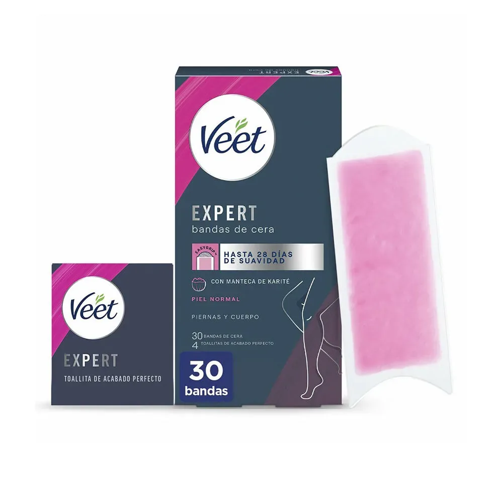 Veet EXPERT CORPORAL bandas de cera piel normal