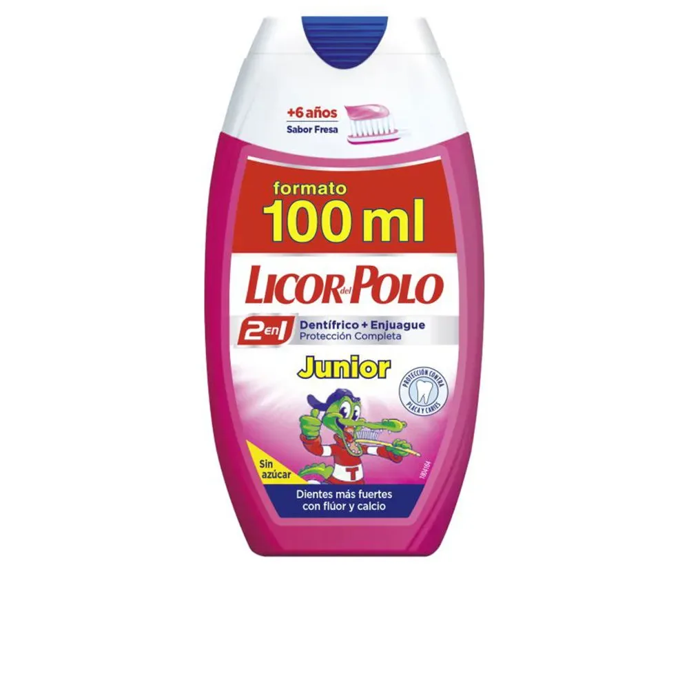Licor Del Polo, LICOR DEL POLO 2EN1 FRESA gel dentífrico
