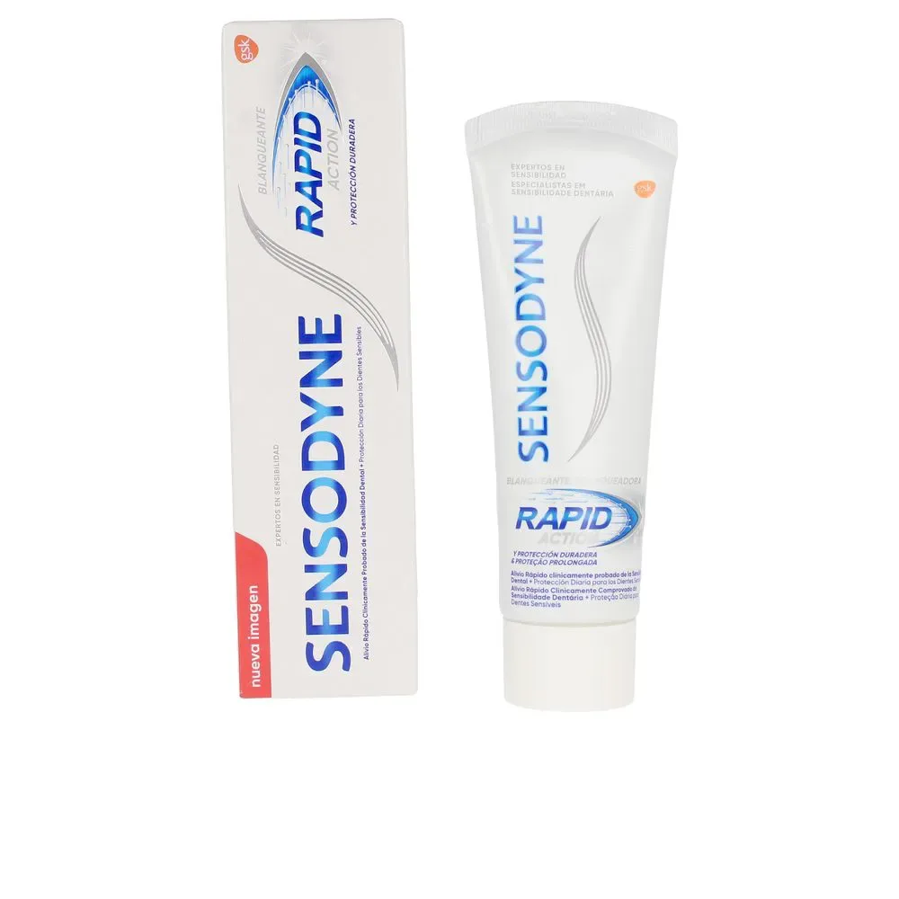 Sensodyne RAPID ACTION blanqueante crema dental