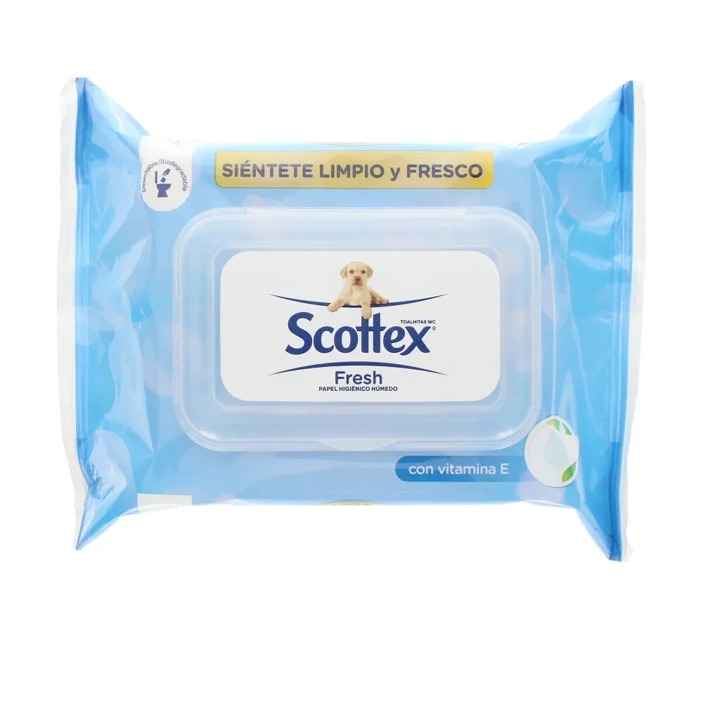 Scottex SCOTTEX papel higiénico húmedo original