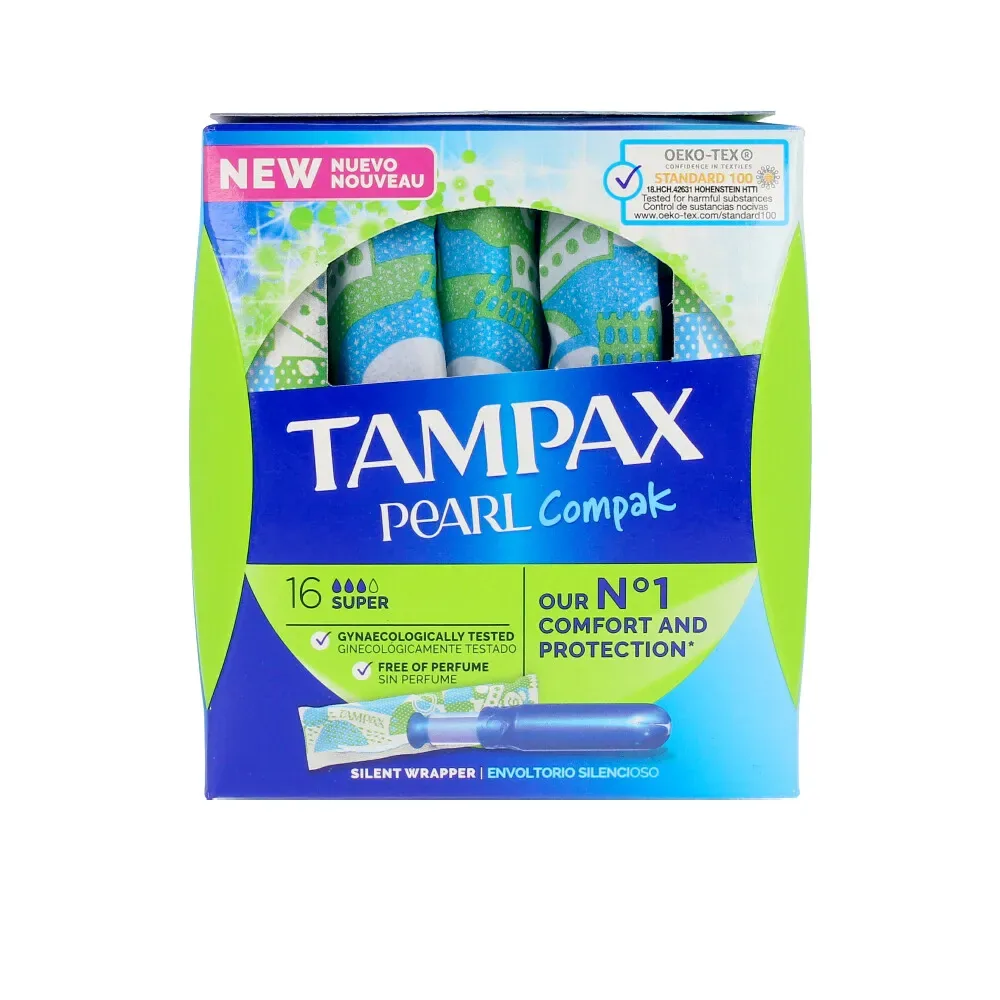 Tampax, TAMPAX PEARL tampón super